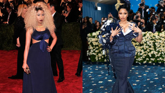 Explore Nicki Minaj’s Met Gala history, including every year she attended, what she wore, the designers behind her looks, and her most iconic Met Gala outfits.