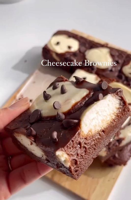 Decadent Cheesecake Brownie Recipe for The Holidays!