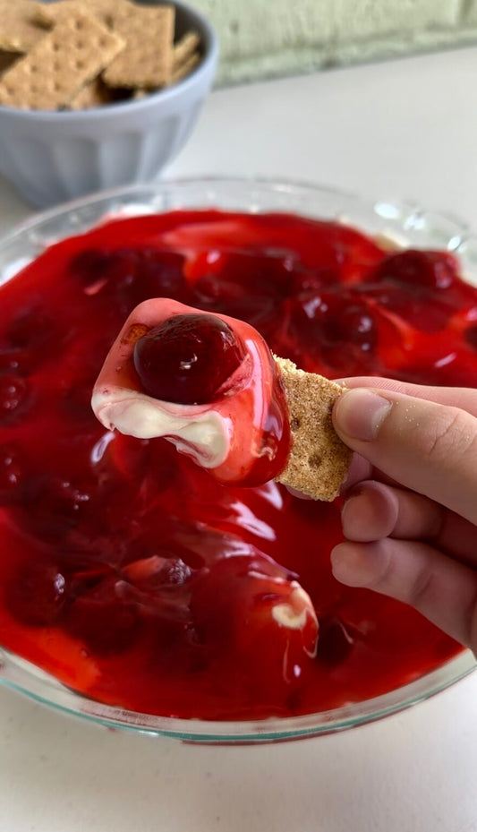 Easy No Bake Strawberry Cheesecake Dip Dessert