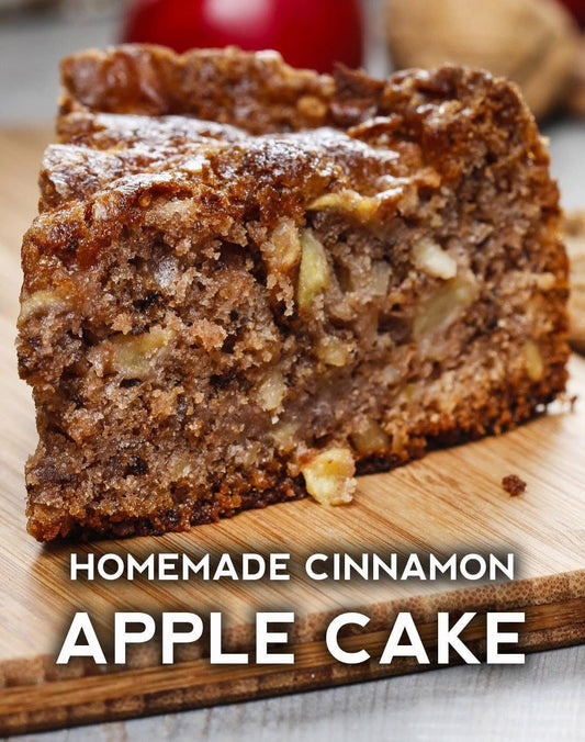 Apple Cinnamon Cake Recipe (Easy Homemade Fall Dessert)