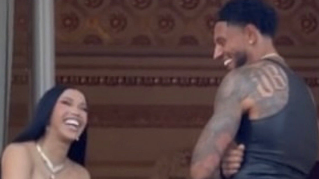 Cardi B and Nigerian soccer star Maduka Okoye are fueling dating rumors after being spotted together during Paris Fashion Week. Fans are speculating about a possible romance.
