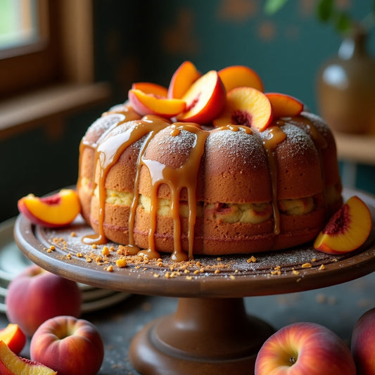 Easy Peach Cobbler Pound Cake Recipe – The Perfect Memorial Day Dessert