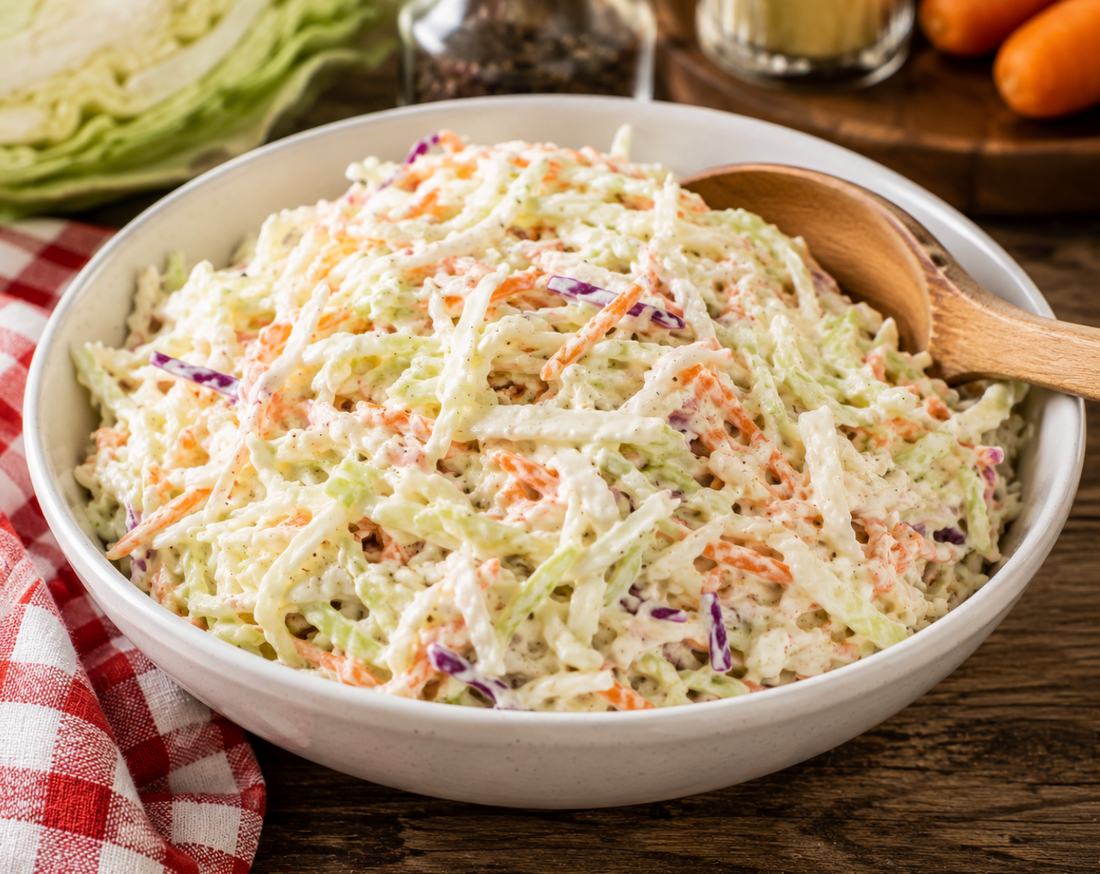 Classic Southern Coleslaw Recipe (Creamy & Easy)