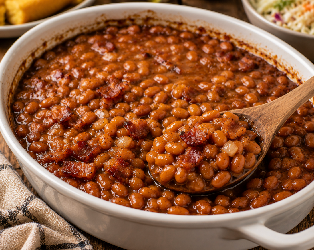 Southern Baked Beans Recipe (Sweet & Smoky BBQ Side Dish)