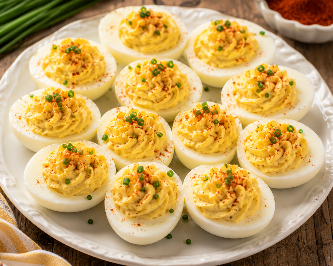Classic Deviled Eggs Recipe (Easy & Creamy)