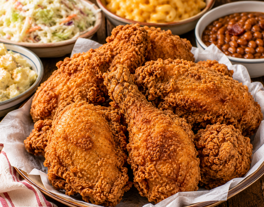 Crispy Southern Fried Chicken Recipe (Easy & Juicy)
