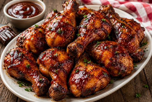 Easy BBQ Chicken Legs Recipe (Juicy Oven-Baked Drumsticks)