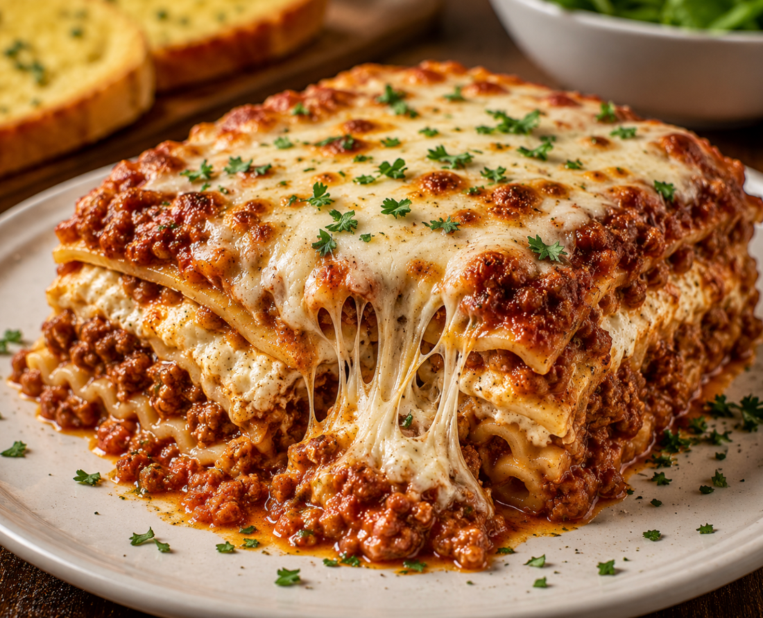 Easy Homemade Lasagna Recipe (Classic Family Dinner)
