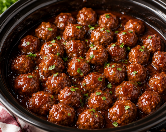 BBQ Meatballs Recipe (Easy Game Day Party Meatballs)