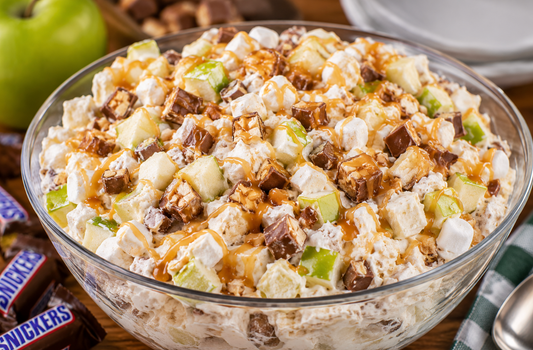 Snickers Apple Salad Recipe (Easy No-Bake Dessert Salad)