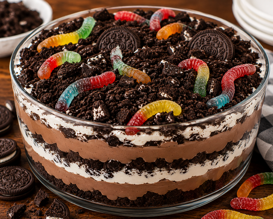 Oreo Dirt Cake Recipe (Easy No-Bake Chocolate Dessert)