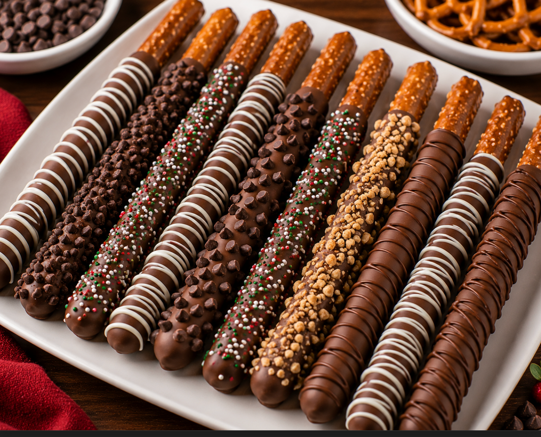 Chocolate Covered Pretzels Recipe (Easy Sweet and Salty Treat)