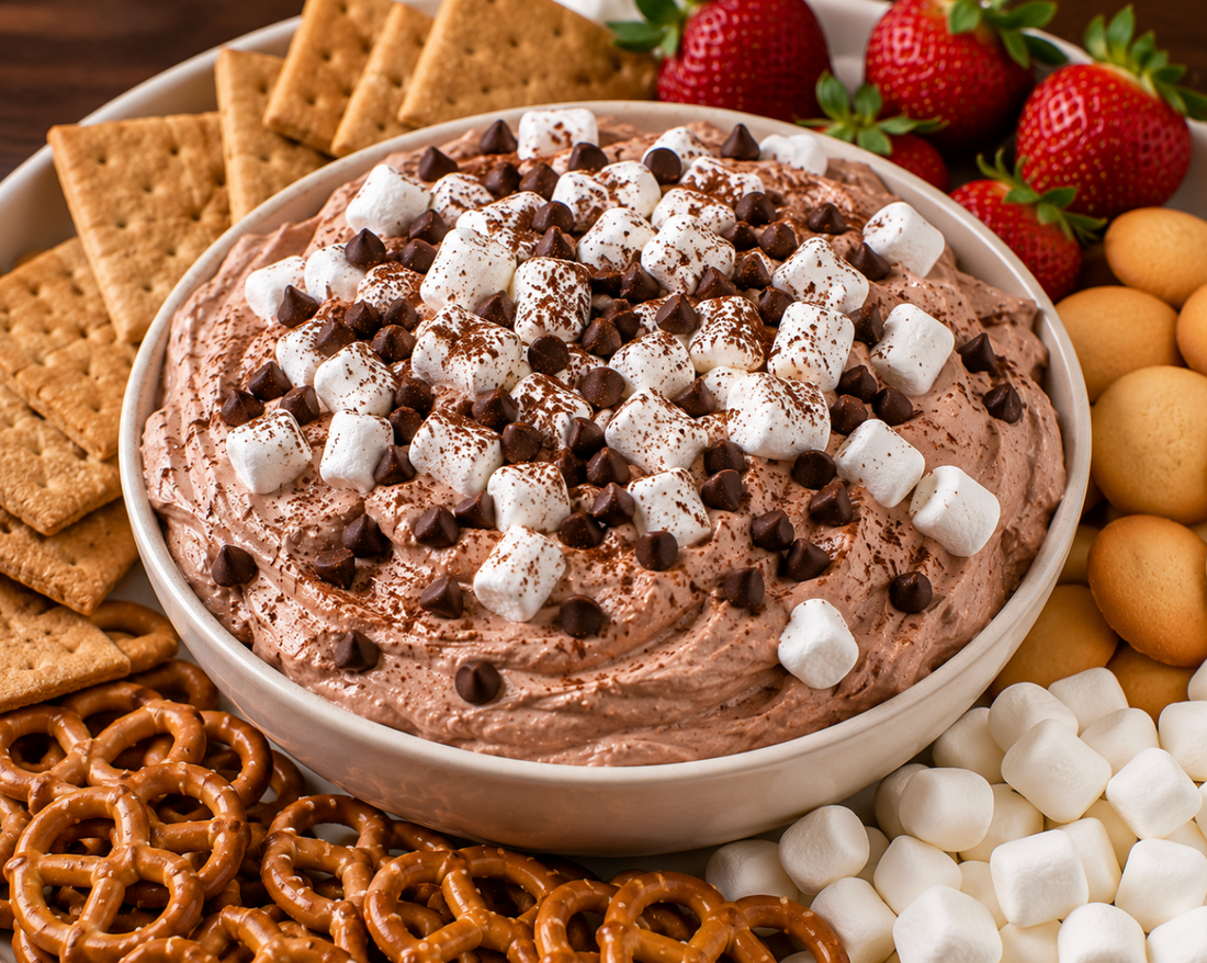 Hot Chocolate Dip Recipe (Easy No-Bake Holiday Dessert Dip)