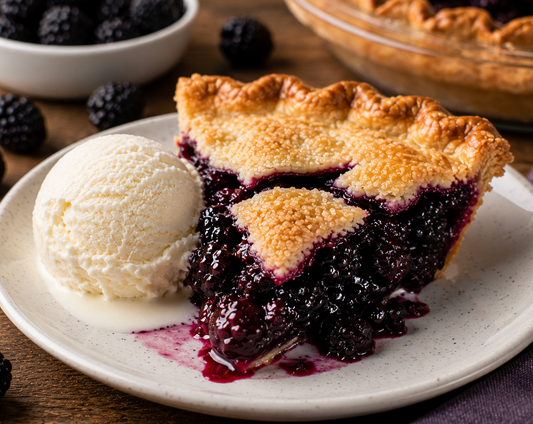 Classic Blackberry Pie Recipe (Fourth of July Homemade Pie)