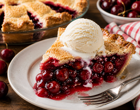Classic Cherry Pie Recipe (Fourth of July Pie)