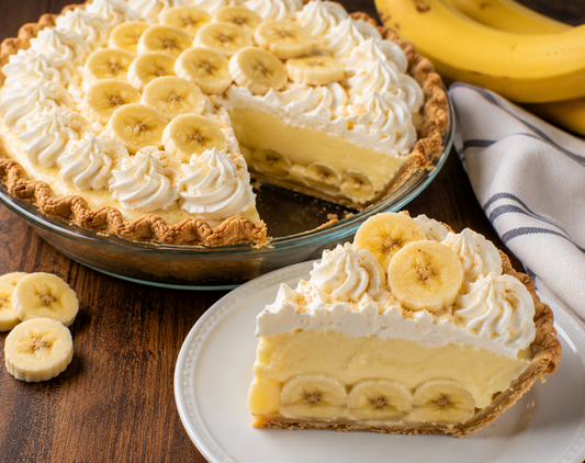 Banana Cream Pie Recipe (Classic Homemade Banana Cream Pie)