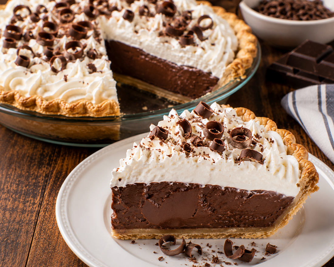 Chocolate Cream Pie Recipe (Classic Homemade Chocolate Pie)