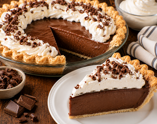 Classic Chocolate Pie Recipe (Old Fashioned Chocolate Pie)
