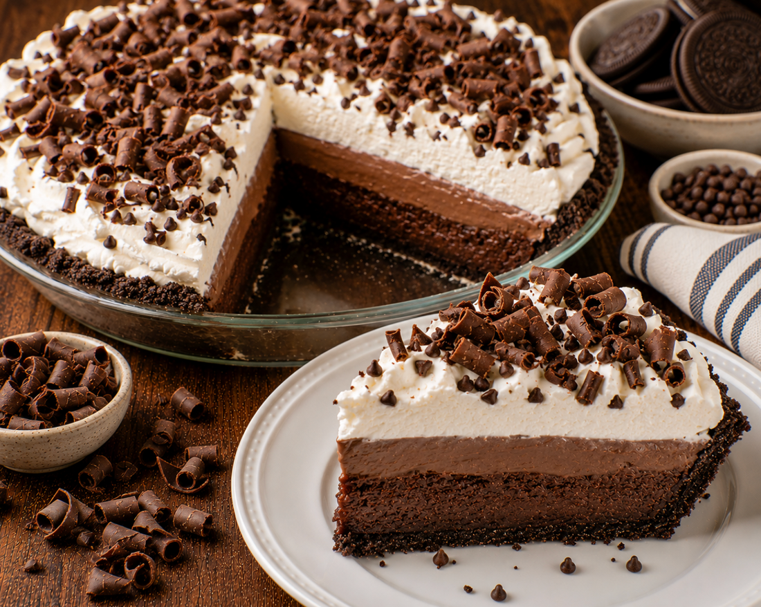 Mississippi Mud Pie Recipe (Rich Chocolate Mud Pie)