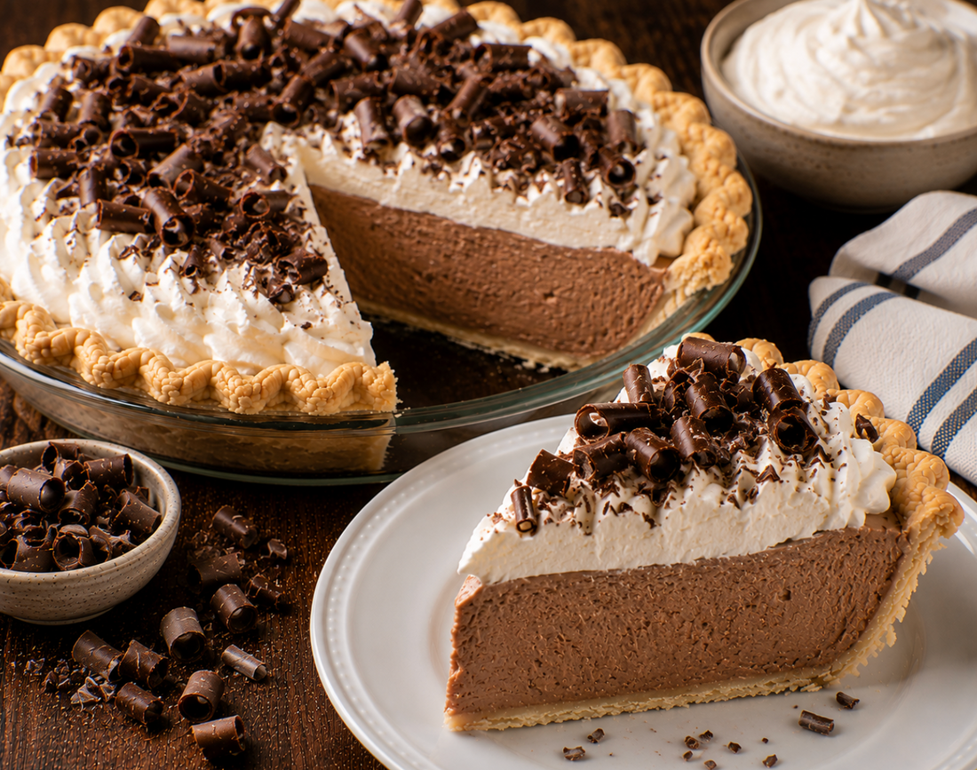French Silk Pie Recipe (Easy Chocolate French Silk Pie)