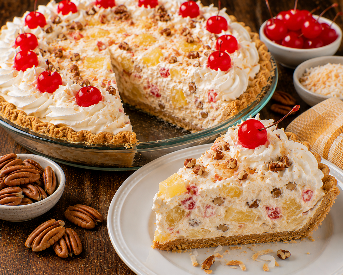 Millionaire Pie Recipe (Easy No-Bake Millionaire Pie)