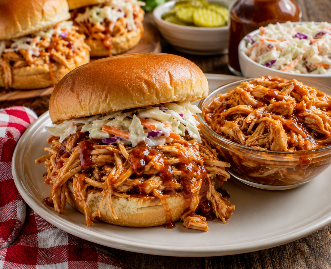 Pulled Chicken Sliders Recipe