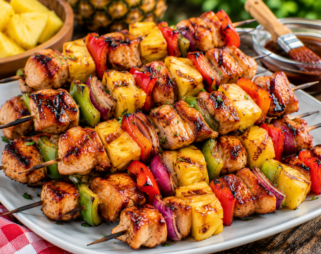 Hawaiian Chicken Kebab Recipe