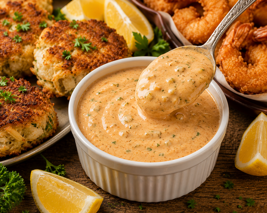 Remoulade Sauce Recipe (Easy Louisiana Crab Cake Po Boy Sauce)