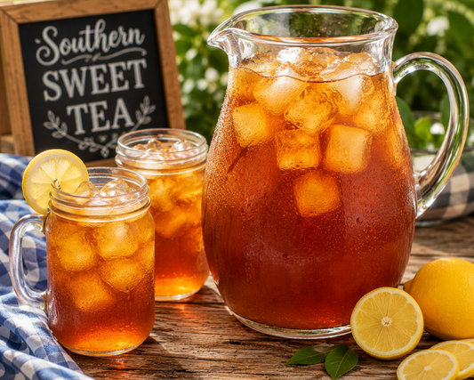 Southern Sweet Tea Recipe (Classic Homemade Sweet Tea)