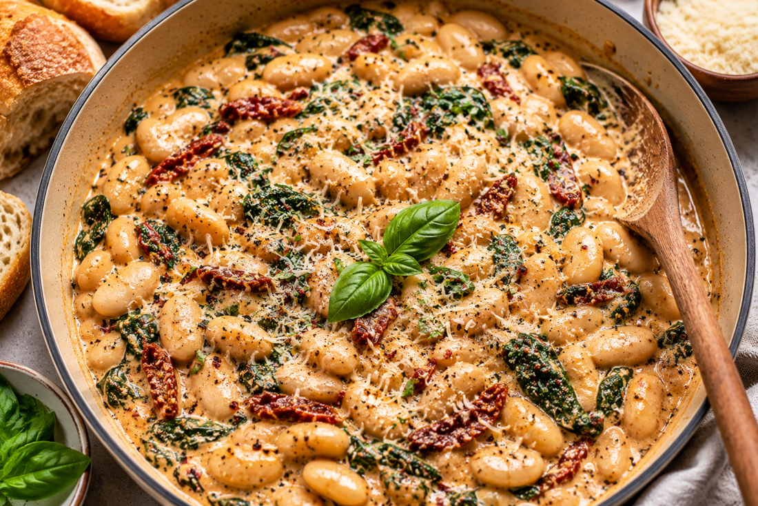 Marry Me Butter Beans (Creamy Tuscan Butter Beans Recipe)