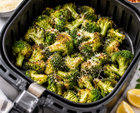 Quick Air Fryer Broccoli (Crispy Roasted Broccoli Recipe)