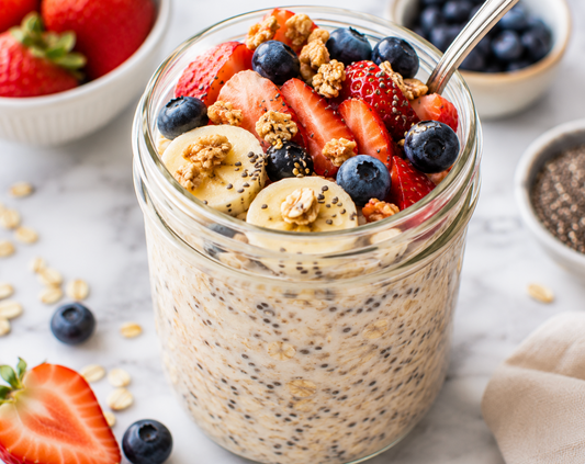 Overnight Oats Recipe (Easy Healthy Breakfast)