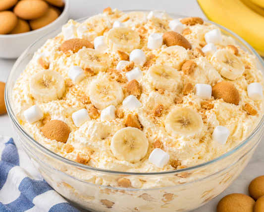 Banana Pudding Fluff (Easy No-Bake Southern Dessert)