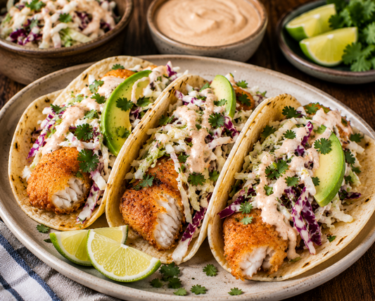 Fish Tacos Recipe (Easy Baja-Style Fish Tacos)