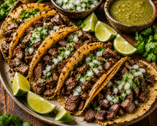 Mexican Carne Asada Tacos Recipe (Authentic Street Tacos Dinner Idea)