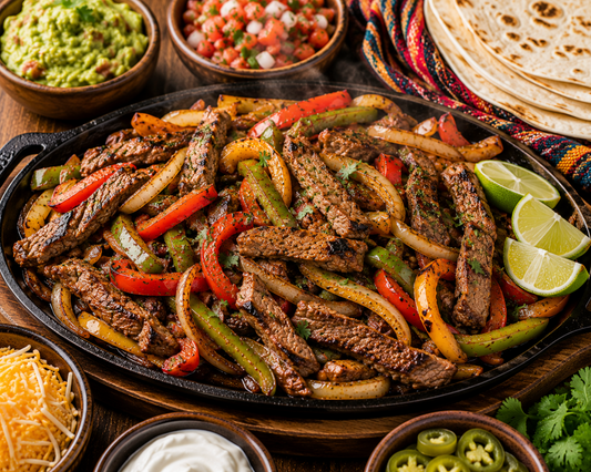 Steak Fajitas Recipe (Easy Sizzling Mexican Dinner Ideas)