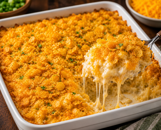 Easy Hashbrown Casserole Recipe Cheesy Potato Family Dinner Ideas