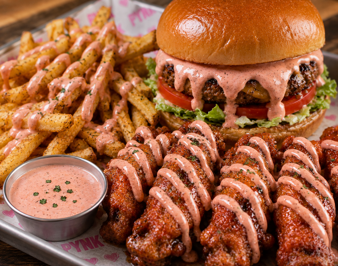 Pynk House Sauce Recipe - Creamy Pink Aioli for Wings and Fries