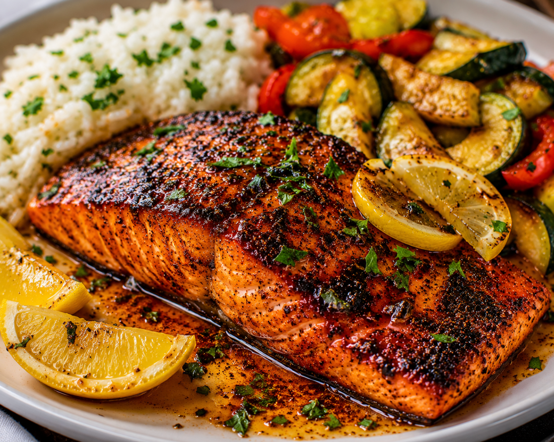 Easy Blackened Salmon Recipe