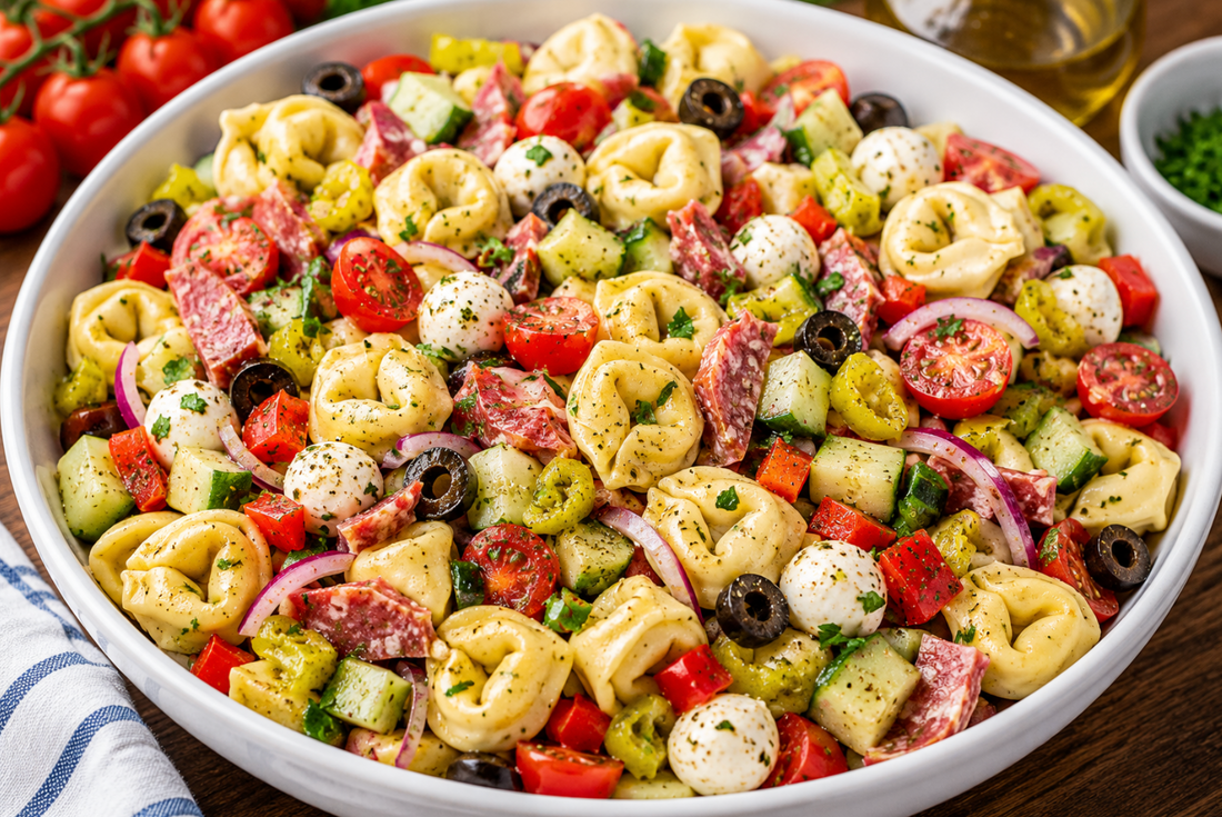 Easy Tortellini Pasta Salad Recipe