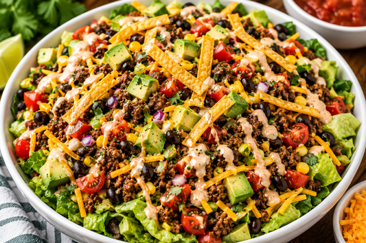 Easy Tex Mex Salad Recipe Healthy Lunch Idea