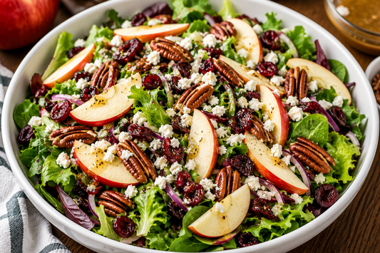 Easy Apple Pecan Salad Recipe