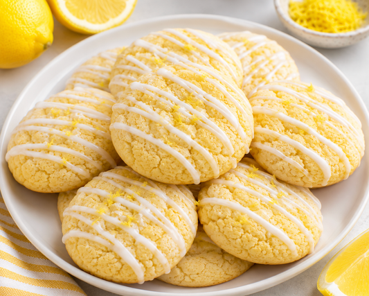 Easy Lemon Cookies Recipe (Soft & Glazed)