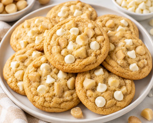 Easy White Chocolate Macadamia Nut Cookies Recipe