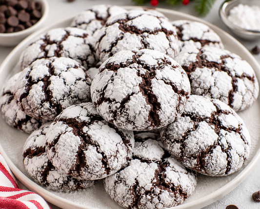Chocolate Crinkle Cookies Recipe