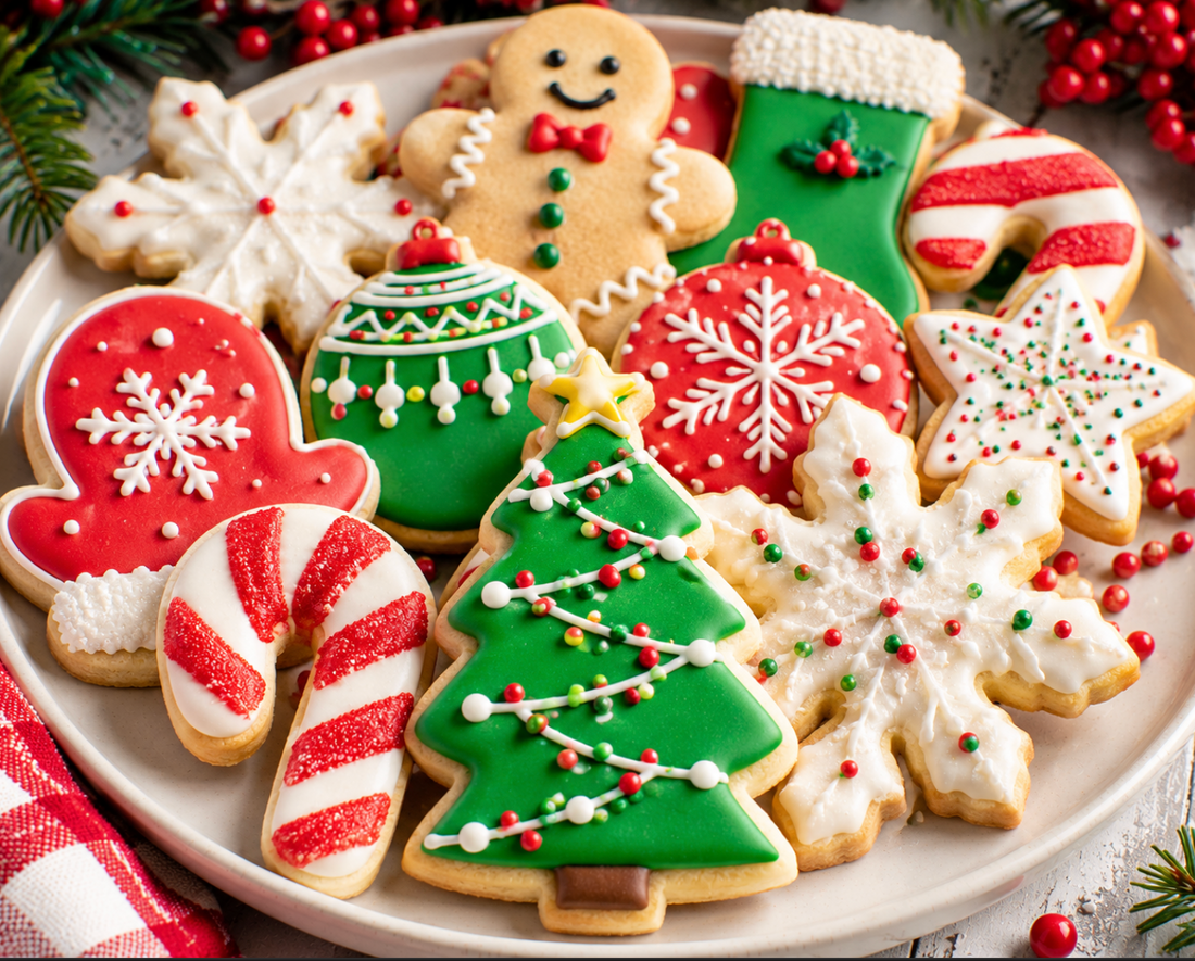 Easy Christmas Holiday Sugar Cookies Recipe