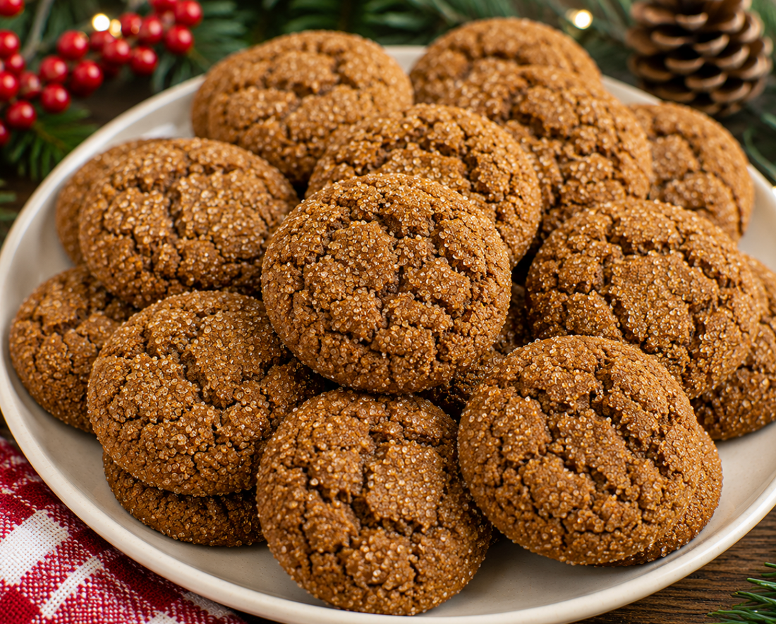 Easy Soft Molasses Cookies Recipe