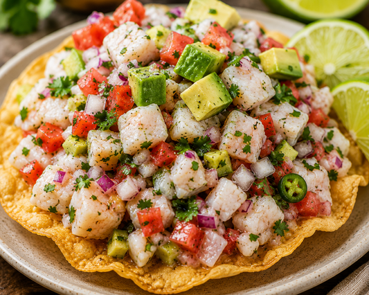 Fresh Ceviche Recipe with Lime and Fresh Fish
