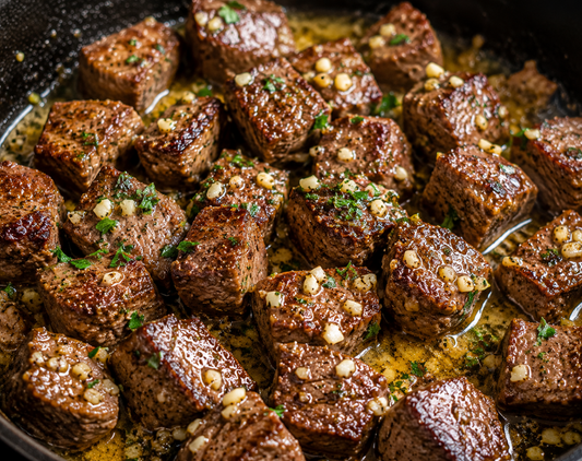 Garlic Butter Steak Bites Recipe