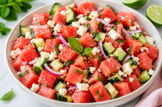 Easy Watermelon Feta Salad Recipe